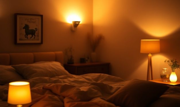 Sypialnia z oświetleniem nastrojowym: jak rozmieścić lampy dla miękkiego i przytulnego klimatu