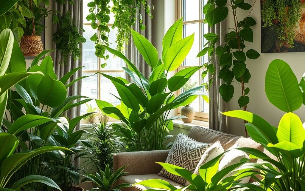 Rośliny do salonu: jak wybrać gatunki i ustawić je, by stworzyć harmonijną przestrzeń pełną zieleni