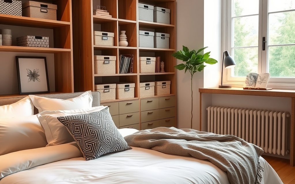 Przechowywanie w sypialni: praktyczne rozwiązania na porządek i optymalne wykorzystanie przestrzeni