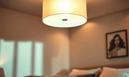 Oświetlenie sufitowe do sypialni: jak wybrać lampę, by stworzyć komfortową atmosferę i uniknąć olśnienia