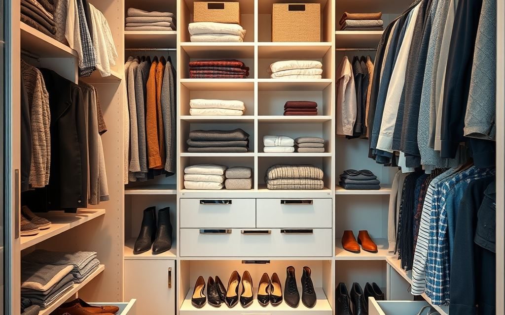 Organizacja szafy w sypialni: jak zaplanować wnętrze i utrzymać porządek na co dzień