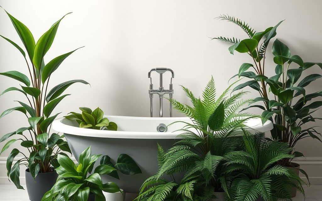 Rośliny do łazienki bez okna: które wybrać i jak zadbać o ich zdrowie w cieniu i wilgoci