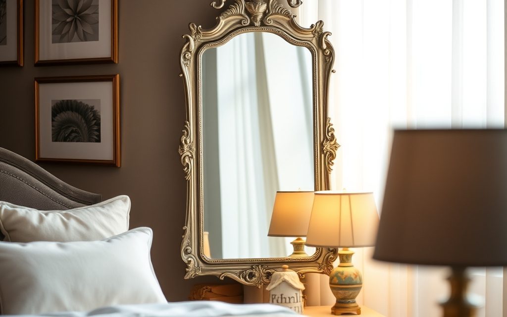Lustro w sypialni: jak wybrać miejsce, by łączyć funkcję, styl i harmonię przestrzeni