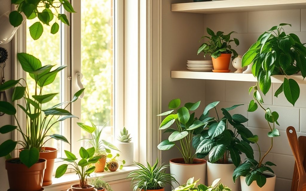 Rośliny do kuchni: jak wybrać odporne gatunki i optymalnie je ustawić na parapecie, blacie czy półkach
